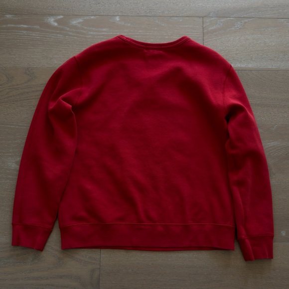 Polo by Ralph Lauren Red Sweater with Bear and Tree XL 18-20 - Picture 9 of 9